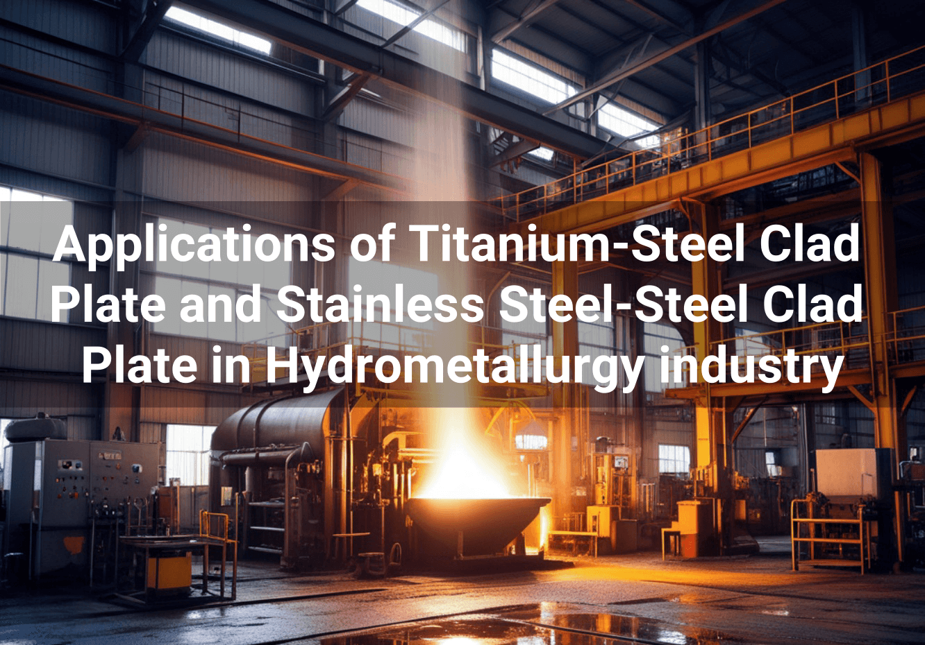Applications of Titanium-Steel Clad Plate and Stainless Steel-Steel Clad Plate in Hydrometallurgy industry